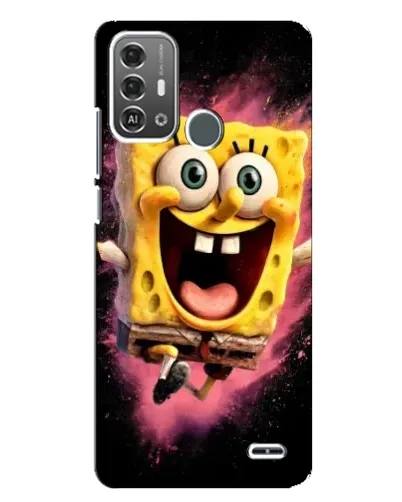 Чохол для ZTE Blade A53 Pro з картинкою «Вибуховий Спанч Боб»
