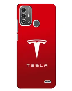 Чохол для ZTE Blade A53 Pro з картинкою «Tesla Red Classic»
