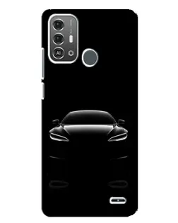 Чохол для ZTE Blade A53 Pro з картинкою «Силует Tesla Night»