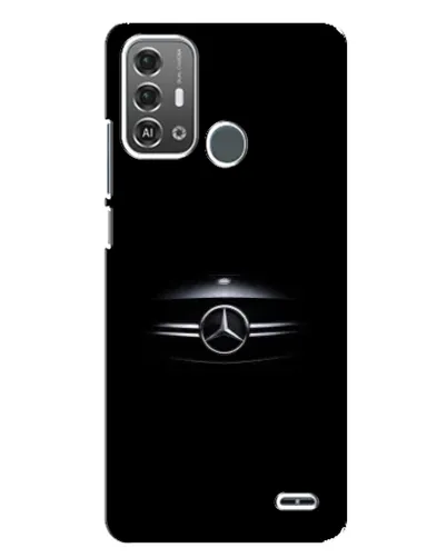 Чехол для ZTE Blade A53 Pro с картинкой «Mercedes — абстрактные линии»