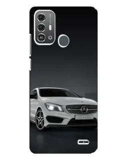 Чохол для ZTE Blade A53 Pro з картинкою «Mercedes AMG GT Silver»