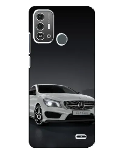 Чехол для ZTE Blade A53 Pro с картинкой «Mercedes AMG GT Silver»