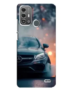 Чохол для ZTE Blade A53 Pro з картинкою «Mercedes — нічне місто»