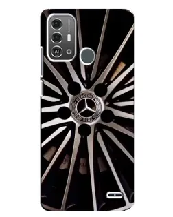 Чехол для ZTE Blade A53 Pro с картинкой «Диск Mercedes»