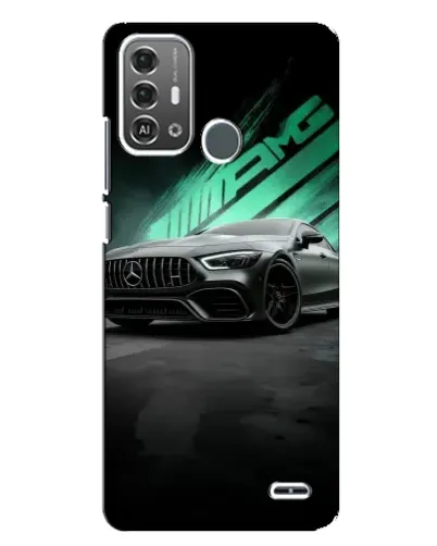 Чехол для ZTE Blade A53 Pro с картинкой «Темный Mercedes AMG»