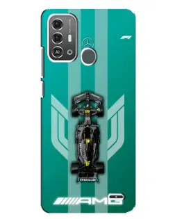 Чехол для ZTE Blade A53 Pro с картинкой «Mercedes AMG Petronas»