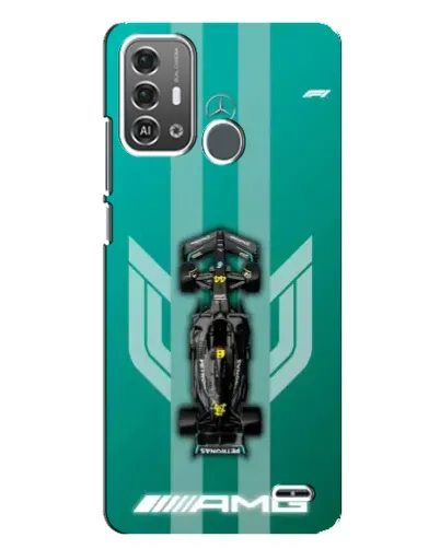 Чехол для ZTE Blade A53 Pro с картинкой «Mercedes AMG Petronas»