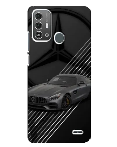 Чехол для ZTE Blade A53 Pro с картинкой «Mercedes AMG — графика»
