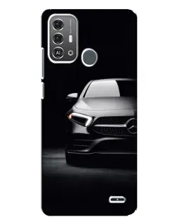 Чехол для ZTE Blade A53 Pro с картинкой «Свет фар Mercedes»