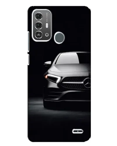 Чехол для ZTE Blade A53 Pro с картинкой «Свет фар Mercedes»