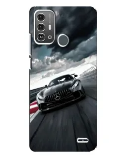 Чехол для ZTE Blade A53 Pro с картинкой «Гоночный Mercedes AMG»