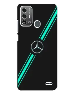 Чохол для ZTE Blade A53 Pro з картинкою «Спортивні лінії Mercedes»