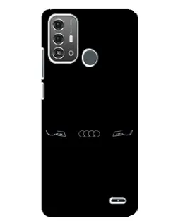 Чохол для ZTE Blade A53 Pro з картинкою «Audi — світловий підпис»