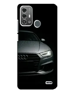 Чохол для ZTE Blade A53 Pro з картинкою «Audi — деталізація кузова»