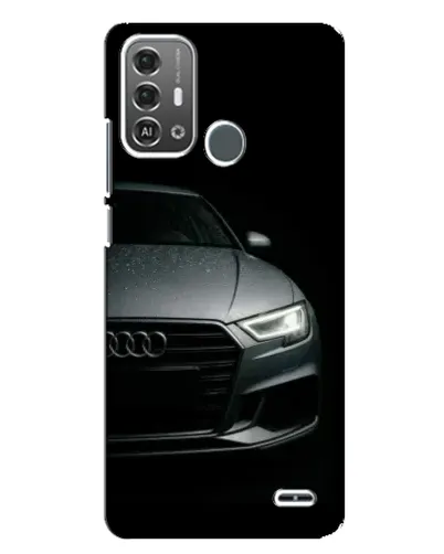 Чохол для ZTE Blade A53 Pro з картинкою «Audi — деталізація кузова»