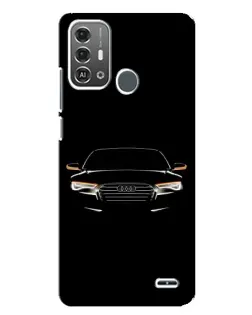 Чохол для ZTE Blade A53 Pro з картинкою «Audi — нічний контур»