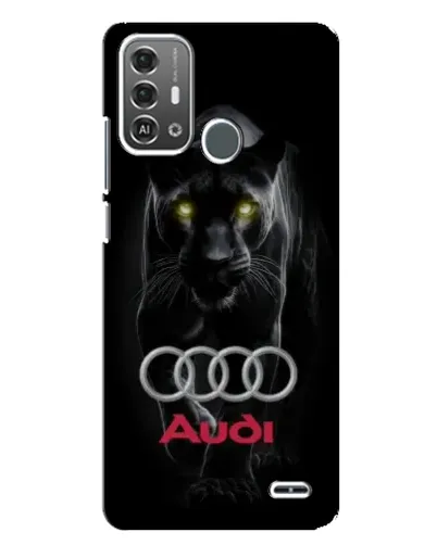 Чохол для ZTE Blade A53 Pro з картинкою «Пантера та Audi»