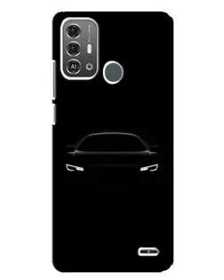 Чохол для ZTE Blade A53 Pro з картинкою «Погляд Audi у темряві»