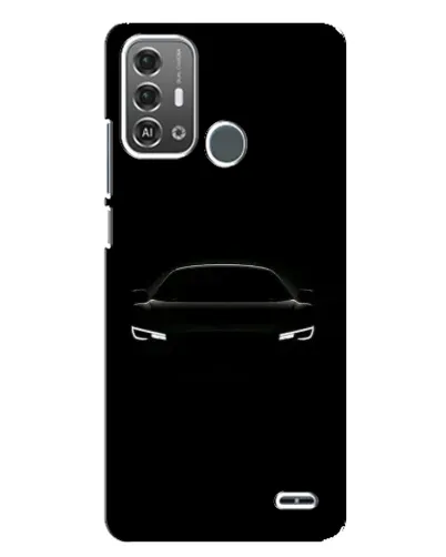Чохол для ZTE Blade A53 Pro з картинкою «Погляд Audi у темряві»