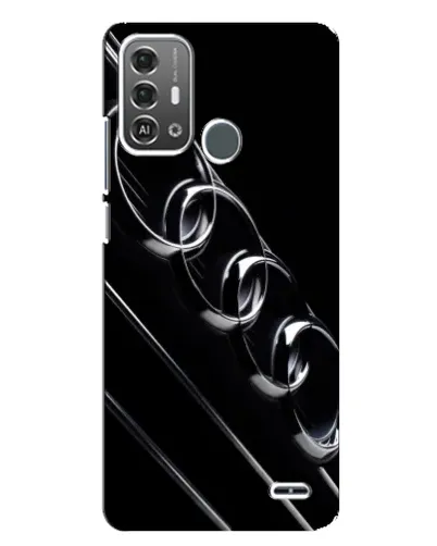 Чохол для ZTE Blade A53 Pro з картинкою «Audi — абстрактні кільця»