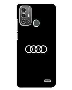 Чохол для ZTE Blade A53 Pro з картинкою «Audi White Logo»