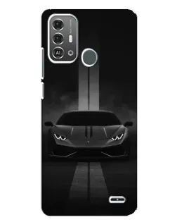 Чохол для ZTE Blade A53 Pro з картинкою «Lamborghini симетрія доріг»