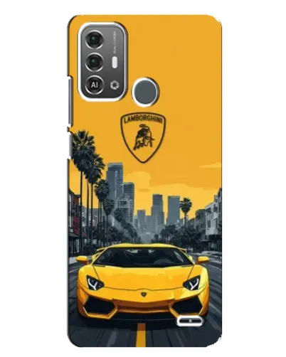 Чохол для ZTE Blade A53 Pro з картинкою «Жовтий Lamborghini місто» Чохол для ZTE Blade A53 Pro з картинкою «Жовтий Lamborghini місто»
