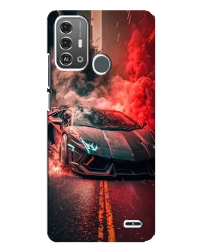 Чохол для ZTE Blade A53 Pro з картинкою «Lamborghini червоний дим» Чохол для ZTE Blade A53 Pro з картинкою «Lamborghini червоний дим»