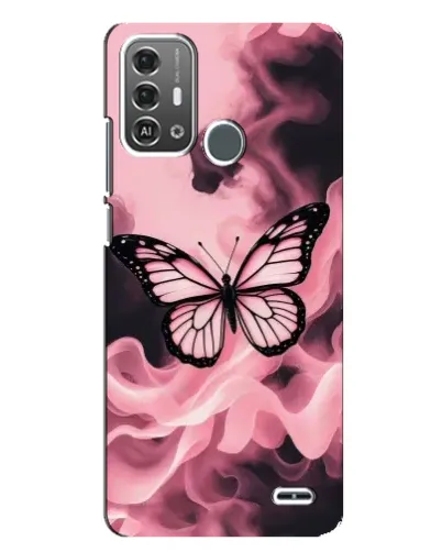 Чехол для ZTE Blade A53 Pro с картинкой «Бабочка в дыму» Чехол для ZTE Blade A53 Pro с картинкой «Бабочка в дыму»