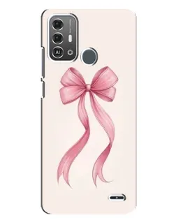 Чохол для ZTE Blade A53 Pro з картинкою «Рожевий бант»