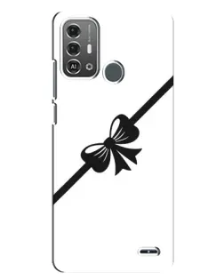 Чехол для ZTE Blade A53 Pro с картинкой «Диагональный бант»