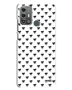 Чехол для ZTE Blade A53 Pro с картинкой «Мини-бантики»