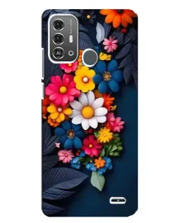 Чохол для ZTE Blade A53 Pro з картинкою «Квіткова феєрія»