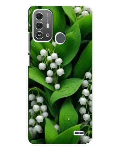 Чохол для ZTE Blade A53 Pro з картинкою «Конвалії в зелені»