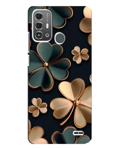 Чохол для ZTE Blade A53 Pro з картинкою «Конюшина в золоті»