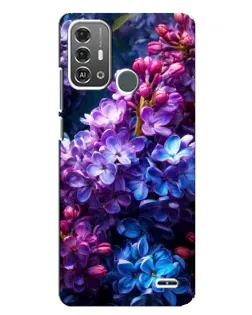 Чохол для ZTE Blade A53 Pro з картинкою «Бузковий цвіт»