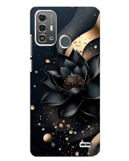 Чохол для ZTE Blade A53 Pro з картинкою «Чорний лотос»