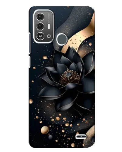 Чохол для ZTE Blade A53 Pro з картинкою «Чорний лотос»