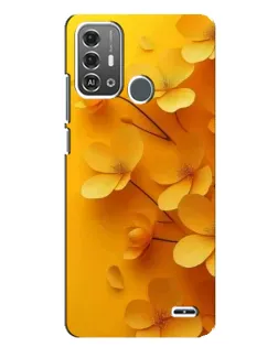 Чохол для ZTE Blade A53 Pro з картинкою «Золоті пелюстки»