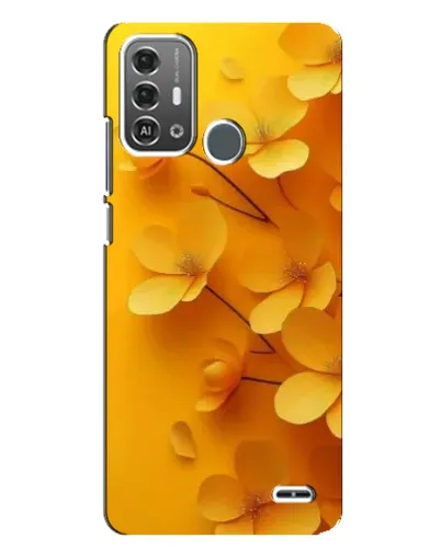 Чохол для ZTE Blade A53 Pro з картинкою «Золоті пелюстки»