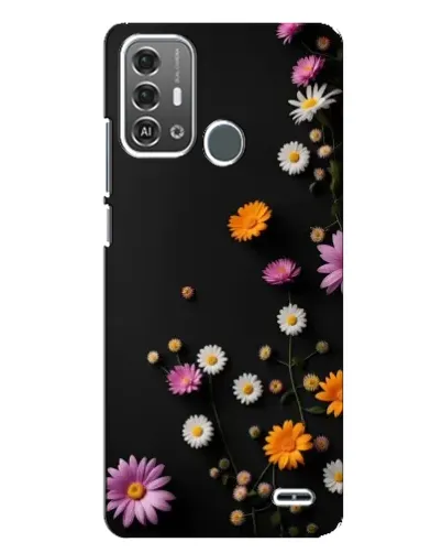 Чохол для ZTE Blade A53 Pro з картинкою «Квіткова композиція»