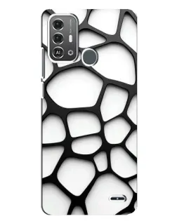 Чохол для ZTE Blade A53 Pro з картинкою «Біла об'ємна сітка» Чохол для ZTE Blade A53 Pro з картинкою «Біла об'ємна сітка»