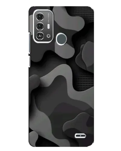 Чохол для ZTE Blade A53 Pro з картинкою «Темний абстрактний камуфляж» Чохол для ZTE Blade A53 Pro з картинкою «Темний абстрактний камуфляж»