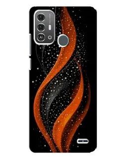 Чохол для ZTE Blade A53 Pro з картинкою «Вогняна зоряна хвиля»