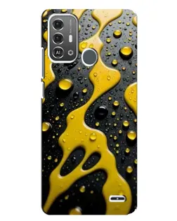 Чохол для ZTE Blade A53 Pro з картинкою «Рідке жовте золото»