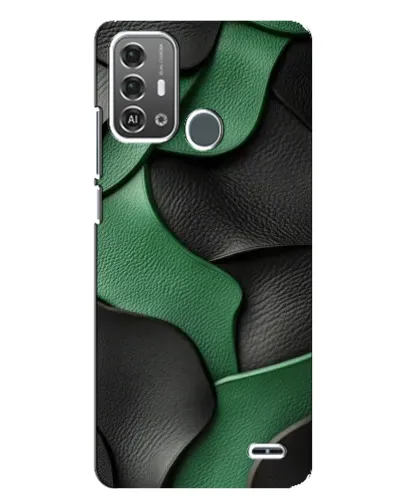 Чохол для ZTE Blade A53 Pro з картинкою «Зелені шкіряні хвилі» Чохол для ZTE Blade A53 Pro з картинкою «Зелені шкіряні хвилі»