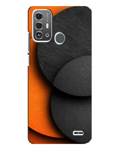 Чохол для ZTE Blade A53 Pro з картинкою «Геометрія помаранчевих кіл» Чохол для ZTE Blade A53 Pro з картинкою «Геометрія помаранчевих кіл»
