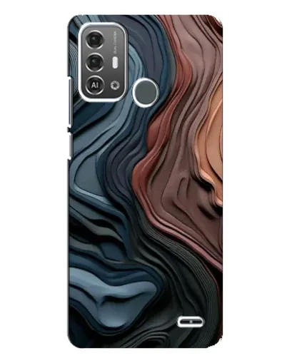 Чохол для ZTE Blade A53 Pro з картинкою «Кольорові хвилі каньйону» Чохол для ZTE Blade A53 Pro з картинкою «Кольорові хвилі каньйону»
