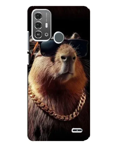 Чехол для ZTE Blade A53 Pro с картинкой «Капибара золотая цепь» Чехол для ZTE Blade A53 Pro с картинкой «Капибара золотая цепь»