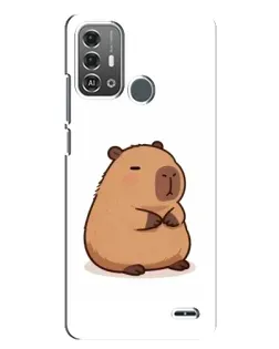 Чохол для ZTE Blade A53 Pro з картинкою «Товстенька капібара»